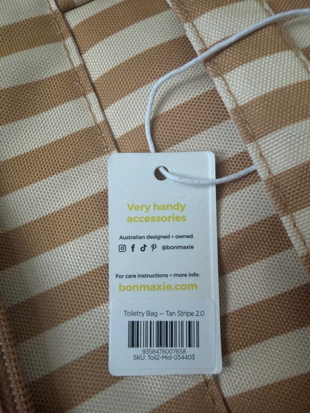 NWT Bon Maxie Toiletry Bag - Picture 8 of 8